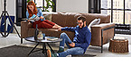 Bellagio 2-Sitzer Sofa braun
