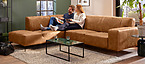 Bellagio Ecksofa braun