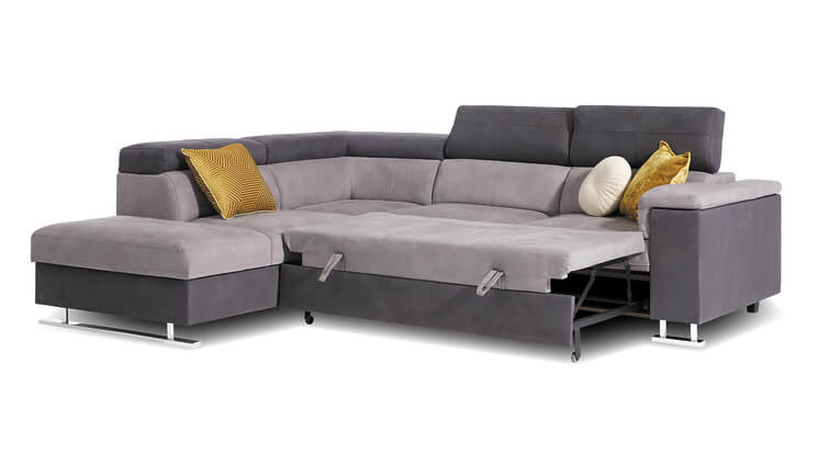 Boston Ecksofa Bettfunktion