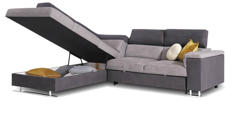 Boston Ecksofa Stauraum