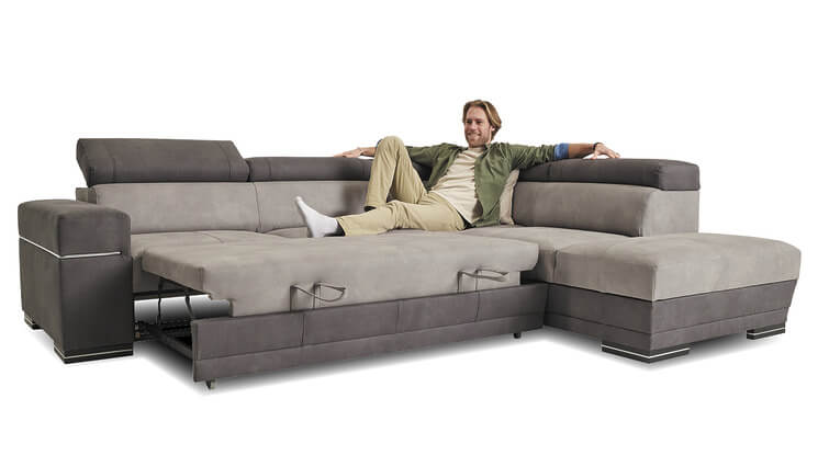 Harlem Ecksofa mit Bettfunktion