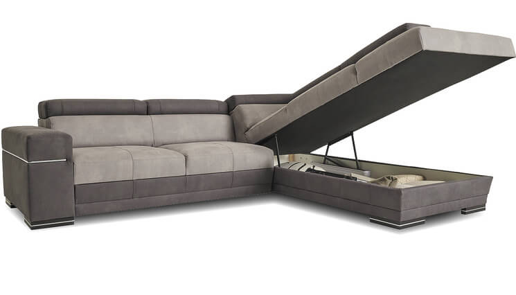 Harlem Ecksofa mit Stauraum