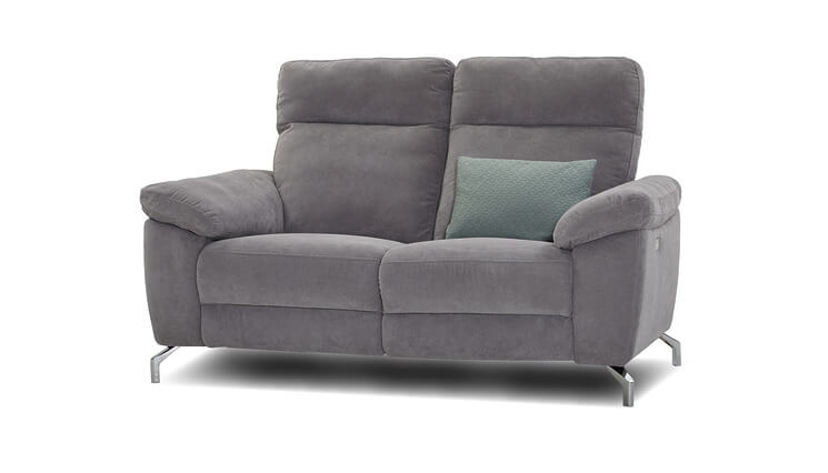 Onyx 2-Sitzer-Sofa grau