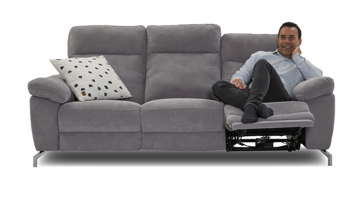 Onyx 3-Sitzer-Sofa mit Relaxfunktion