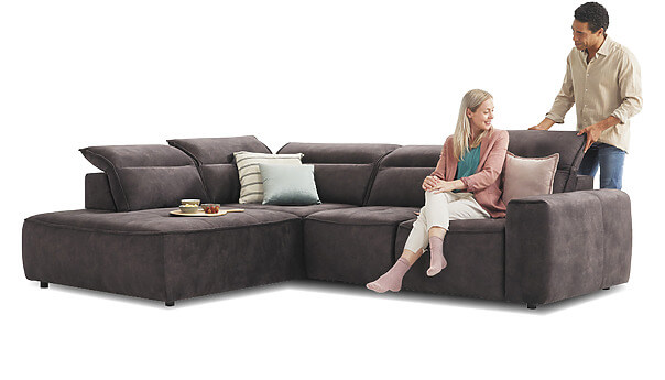 Cosmo Ecksofa mit verstellbaren Kopfstützen Seats and Sofas