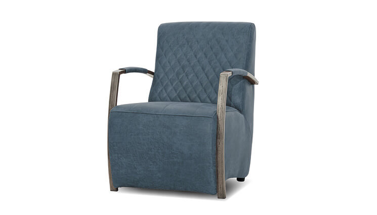 Knight Sessel blau