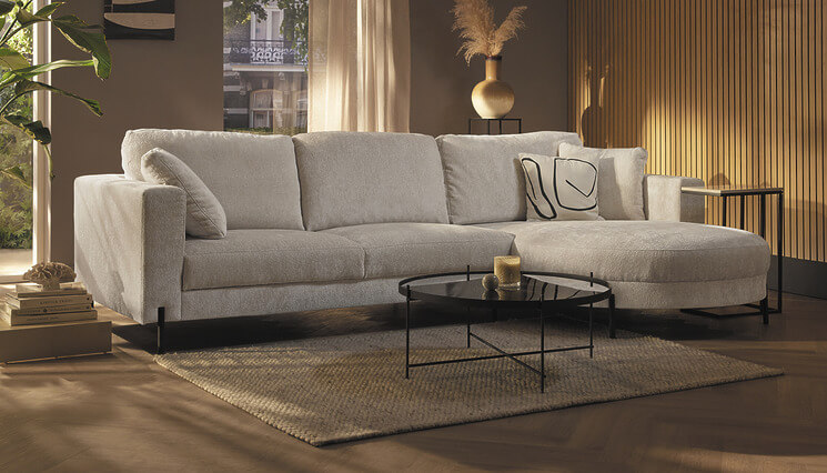 Pearl Ecksofa weiss Seats and Sofas