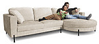 Pearl Ecksofa weiss Seats and Sofas