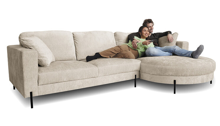 Pearl Ecksofa weiss Seats and Sofas