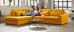 California Ecksofa gelb Seats and Sofas