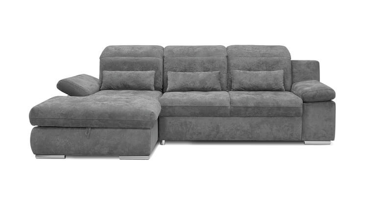 Dubai Ecksofa grau