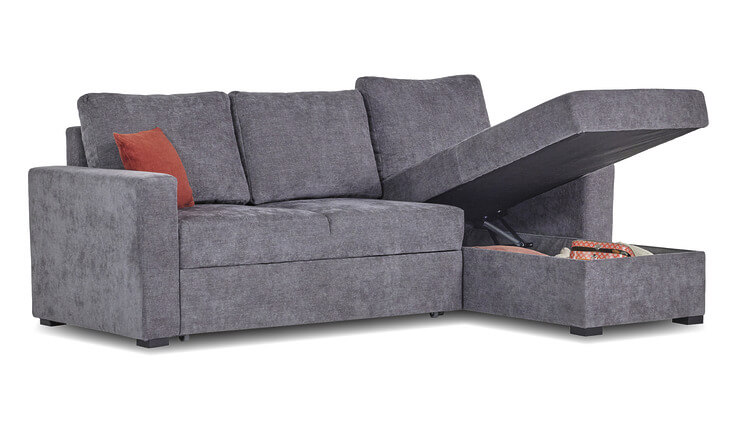 Lily Ecksofa mit Stauraum