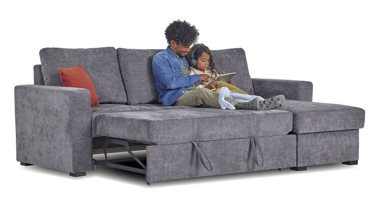 Lily Ecksofa mit Bettfunktion
