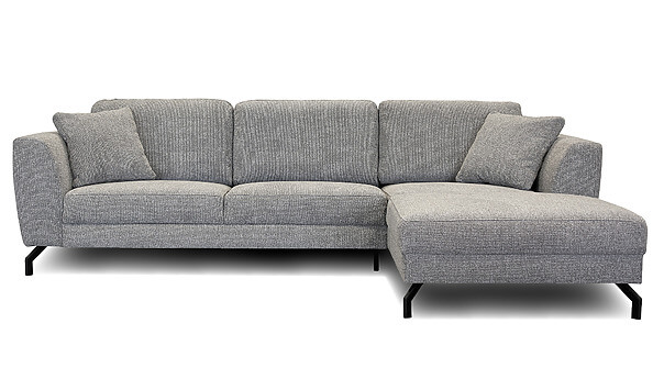 Lissabon Ecksofa grau
