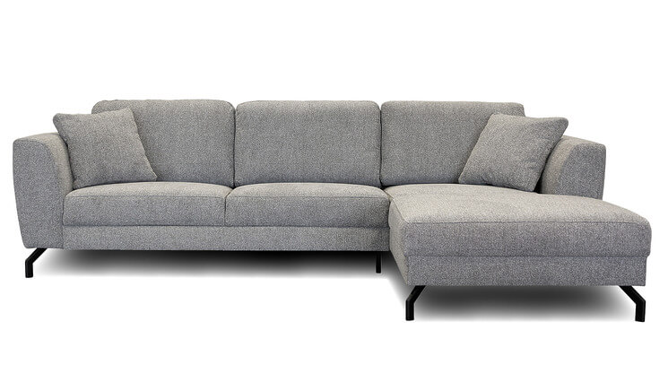 Lissabon Ecksofa grau