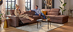 Royal Ecksofa mit relaxsystem