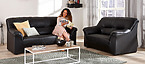 Pueblo Sofas schwarz