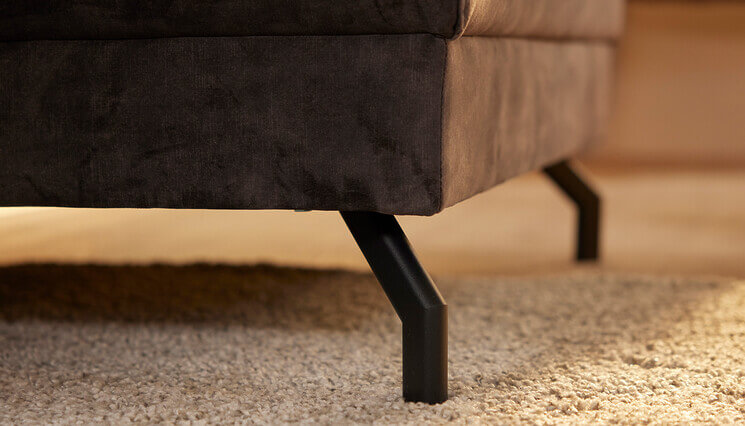 Lissabon Ecksofa Fuß Detail