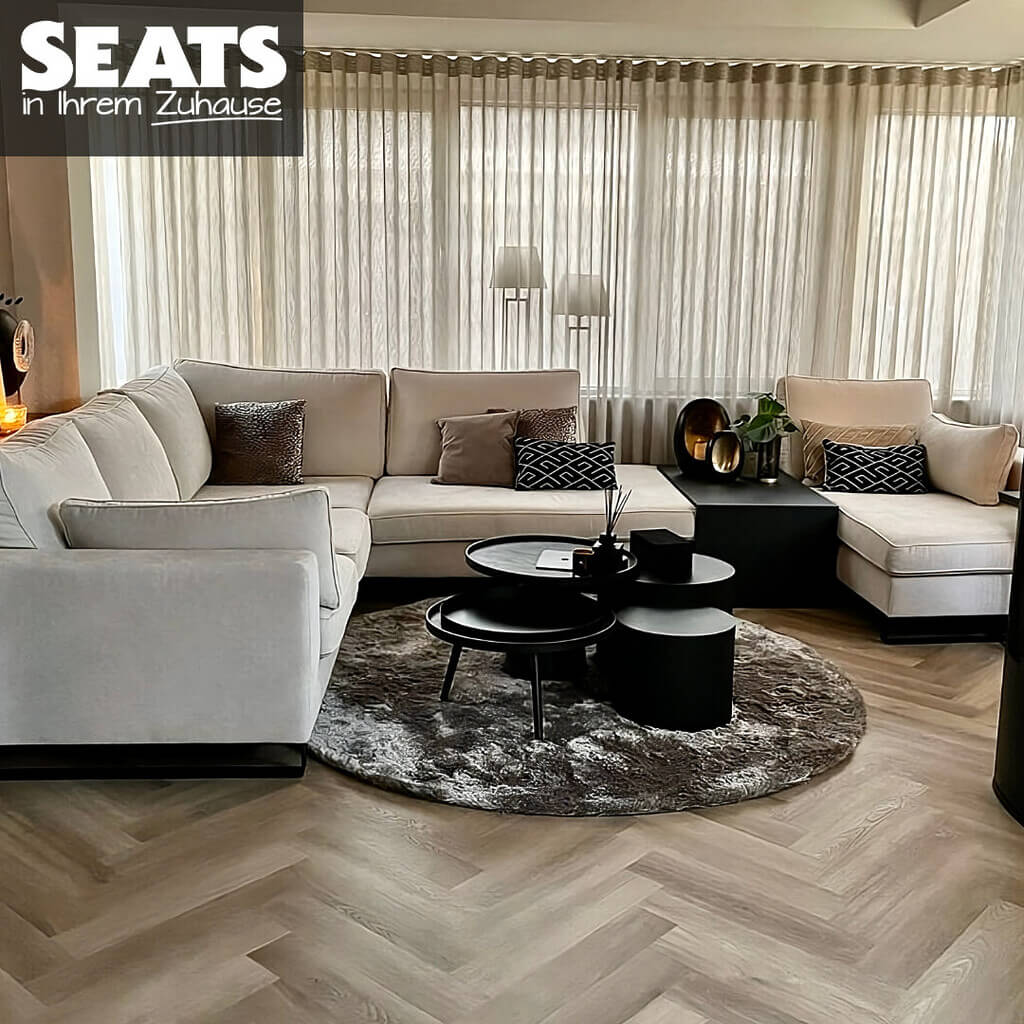 Hollywood Ecksofa weiß Seats and Sofas