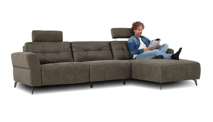 Bronx Ecksofa anthrazit Seats and Sofas