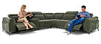 Legacy Ecksofa dunkelgrün Seats and Sofas