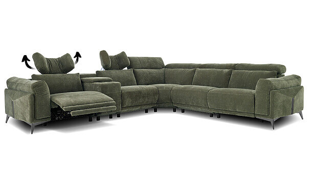 Legacy Ecksofa dunkelgrün Seats and Sofas
