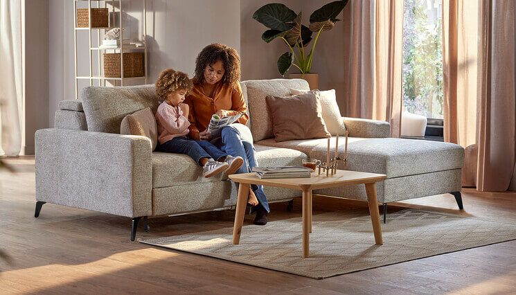 Sofia Schlafsofa weiss Seats and Sofas