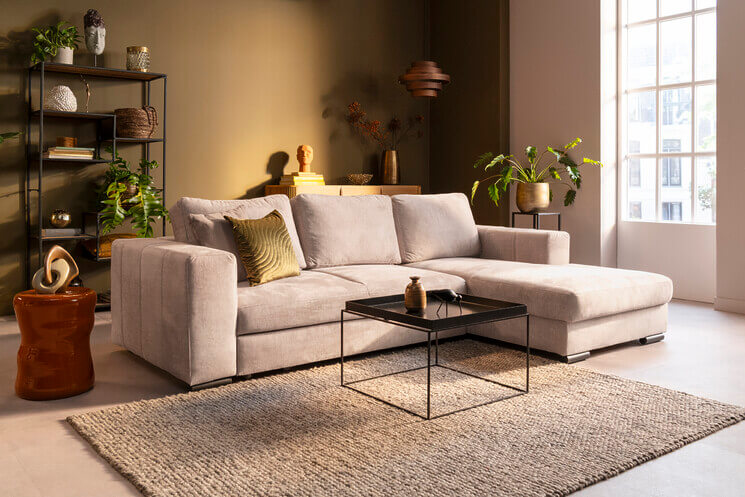Alicante Ecksofa Grau Seats and Sofas