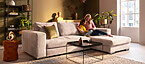 Alicante Ecksofa Grau Seats and Sofas