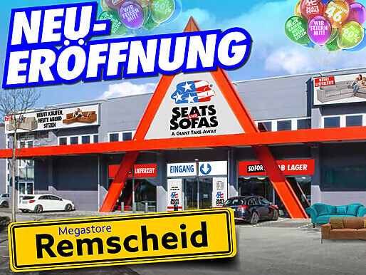Neueröffnung Sears and Sofas Remscheid