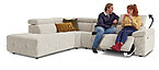 Blanca Ecksofa mit Relaxfunktion