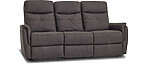 Enzo 3-Sitzer relaxsofa grau