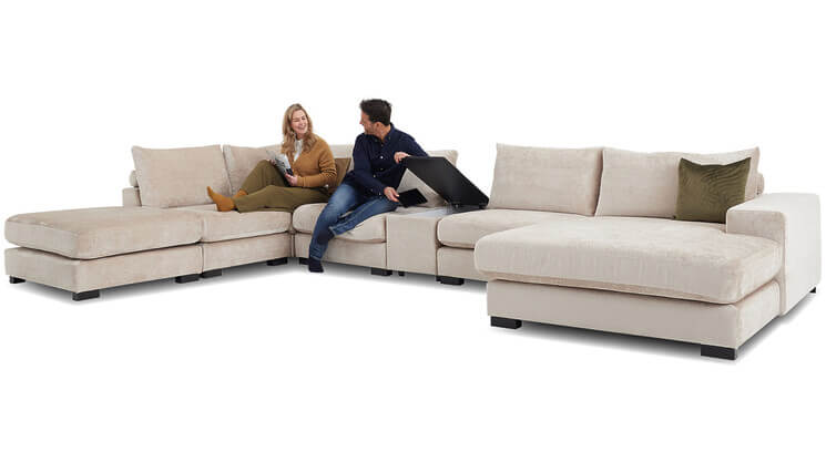 Florence Wohnlandschaft beige