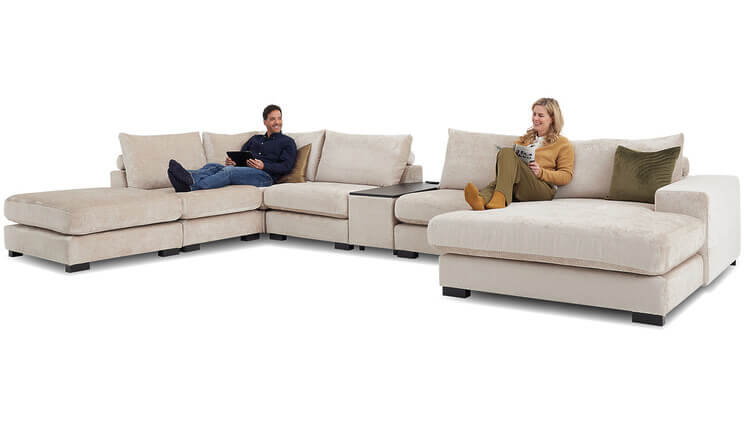 Florence Wohnlandschaft beige