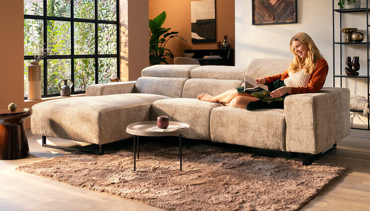 Jewel Ecksofa beige