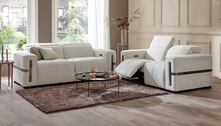 Loretta 3- oder 2-Sitzer mit relaxsystem Seats and Sofas