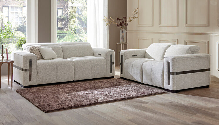 Loretta 3- oder 2-Sitzer mit relaxsystem Seats and Sofas
