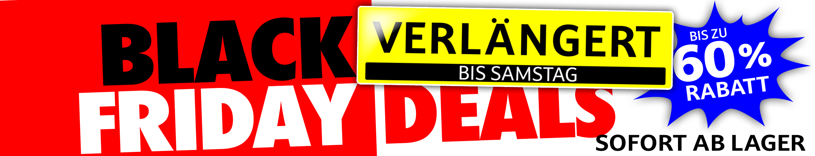 Black Friday Deals verlängert Seats and Sofas