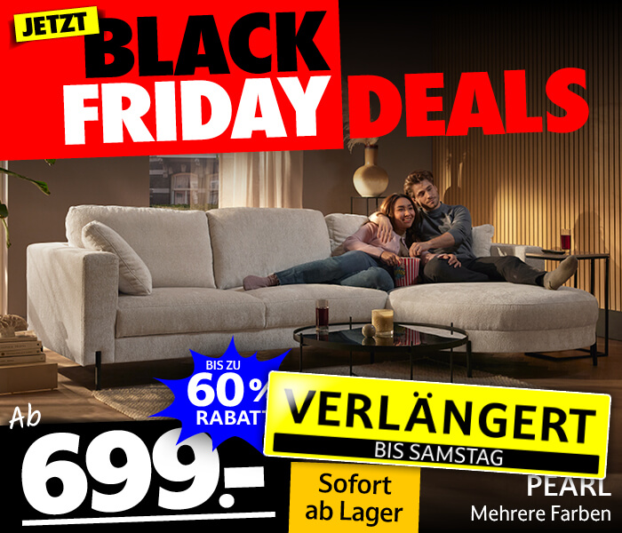 Black Friday Deals verlängert!